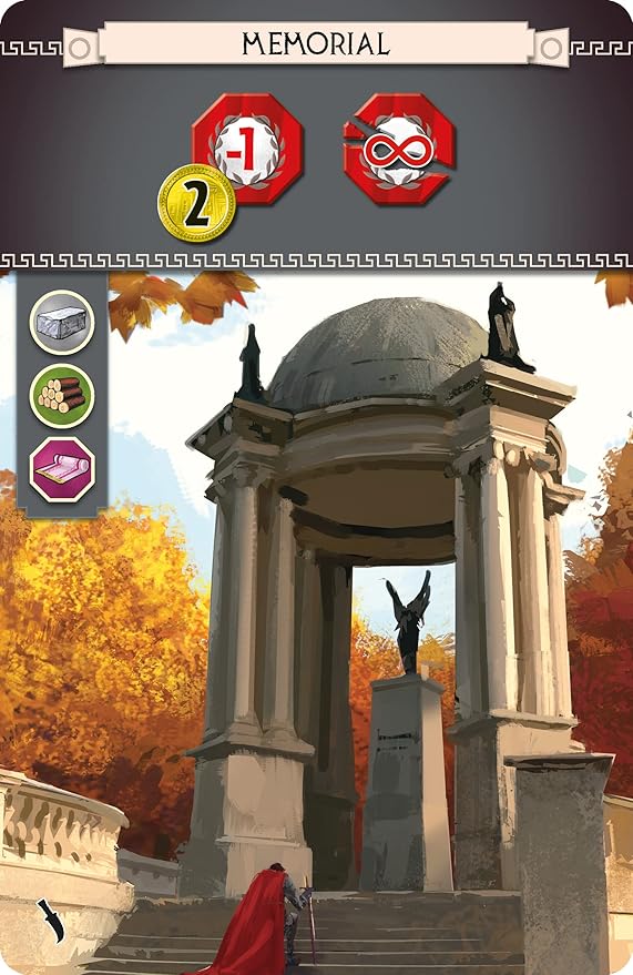 7 Wonders Cities Board Game EXPANSION - Forge Alliances and Expand Your Influence! Civilization Strategy Game for Kids and Adults, Ages 10+, 3-7 Players, 40 Min Playtime, Made by Repos Production