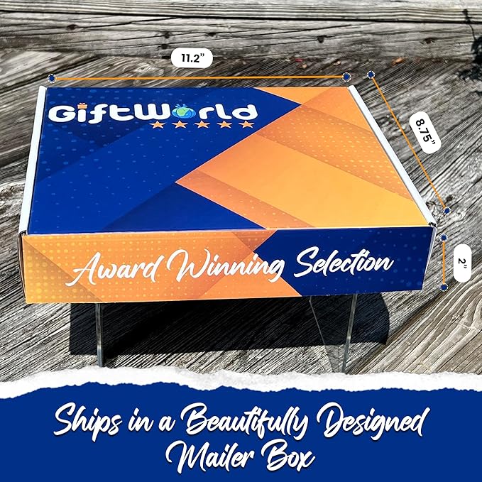 GiftWorld Beef Summer Sausage Charcuterie Cheese Gifts Basket, Charcuterie Food Items, Meat and Cheese Gift Baskets, Food Gifts for Men and Women, Meat Sampler For Men, Business, Fathers Day