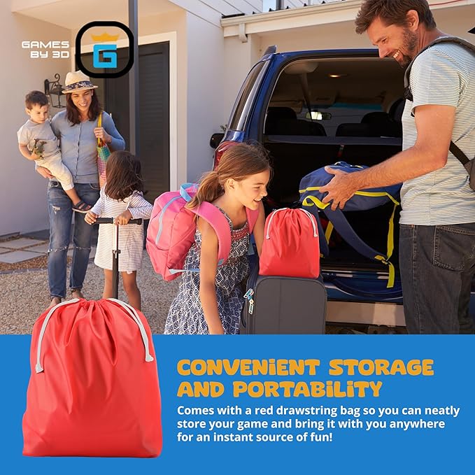 Pegs and Jokers Board Game - Strategic, Fun, Engaging, and Portable - Play with Family and Friends - Easy to Learn - Travel-Friendly - with Horse-Head Peg and Deck of Cards 2-8 Players