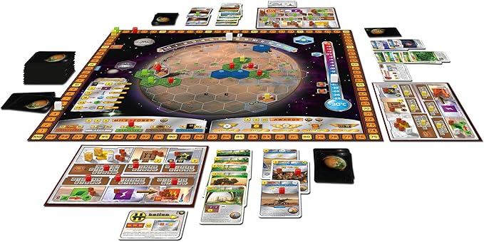 Terraforming Mars Board Game-Award Winning Strategic Space Adventure Game for Family Game Night, Competitive Play&High Replay Value-Adults, Cardboard,Teens&lovers of Board Games by Stronghold Games 