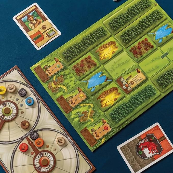 Glass Road, Strategy Board Game, Build and Gather to Make Your Own Trade Empire, 1 to 4 Players, 20 to 80 Minute Play Time, Ages 13 and Up