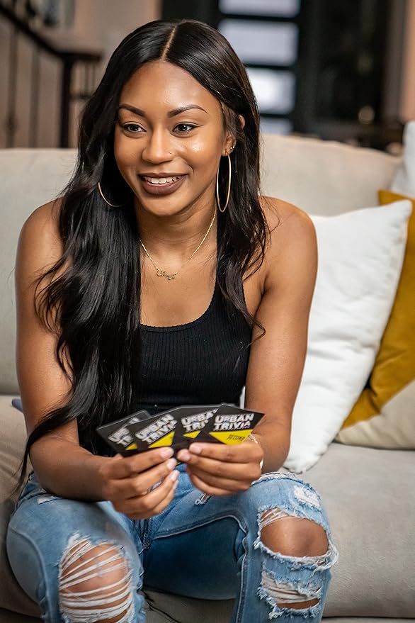 Urban Trivia Card Game - Black Culture, TV, Movies, Music, Sports & Growing Up Black