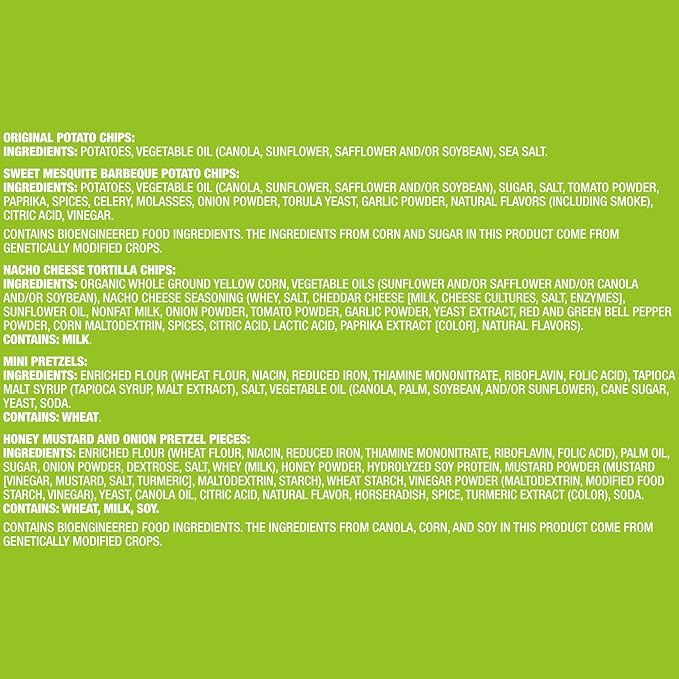 Snyder's of Hanover, Cape Cod and Late July Snacks Variety Pack, 30 Count Snack Bags