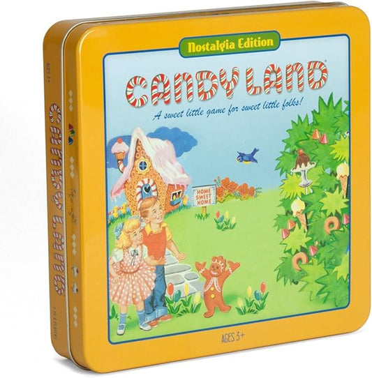 WS Game Company Candy Land Nostalgia Edition Board Game in Collectible Tin