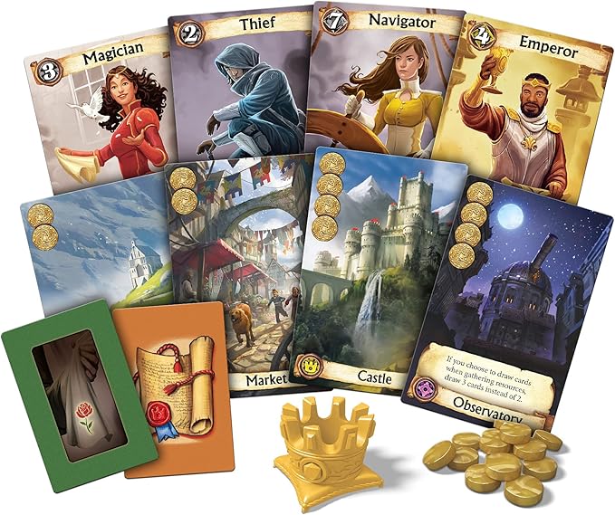 Citadels Revised Edition Board Game - Master Builder Showdown! Medieval Strategy Game for Kids & Adults, Ages 10+, 2-8 Players, 30-60 Min Playtime, Made by Z-Man Games
