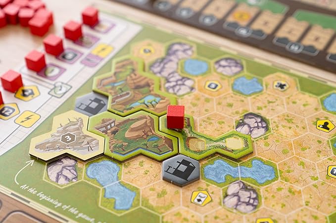 Ark Nova Card Drafting, Hand Management Strategy Board Game, 1-4 Players, 90 to 150 Minute Play