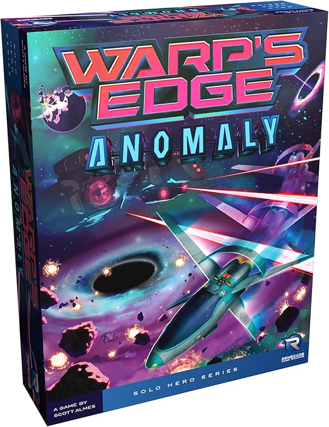 Renegade Game Studios Warp's Edge: Anomaly Expansion - Bag-Building Strategy Game, Ages 10+, 1 Player Solo Game, 30-45 Min
