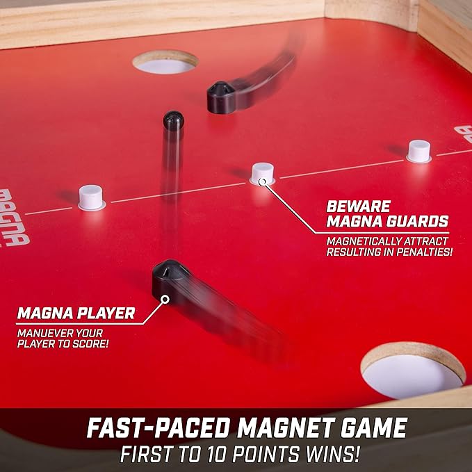 GoSports Magna Ball Tabletop Board Game - Fast-Paced Magnet Game
