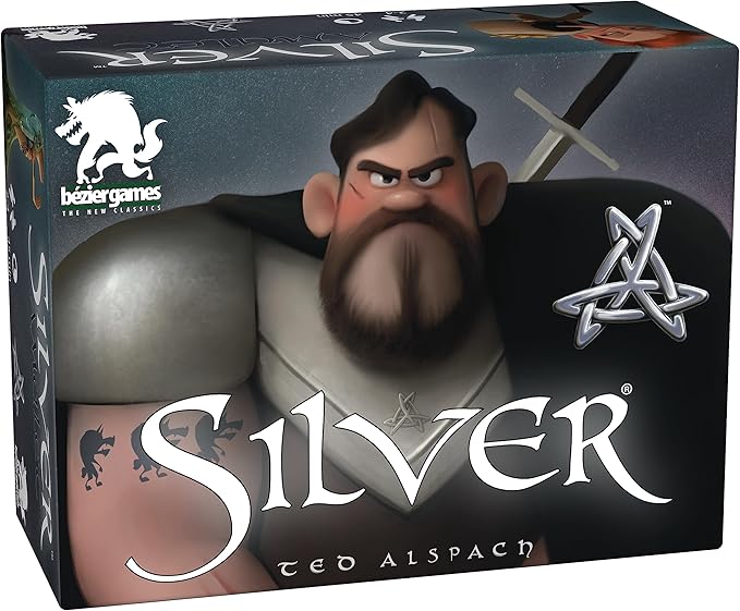Silver, Fun, Competitive, and Strategic Card Game, Fun for Family Game Night
