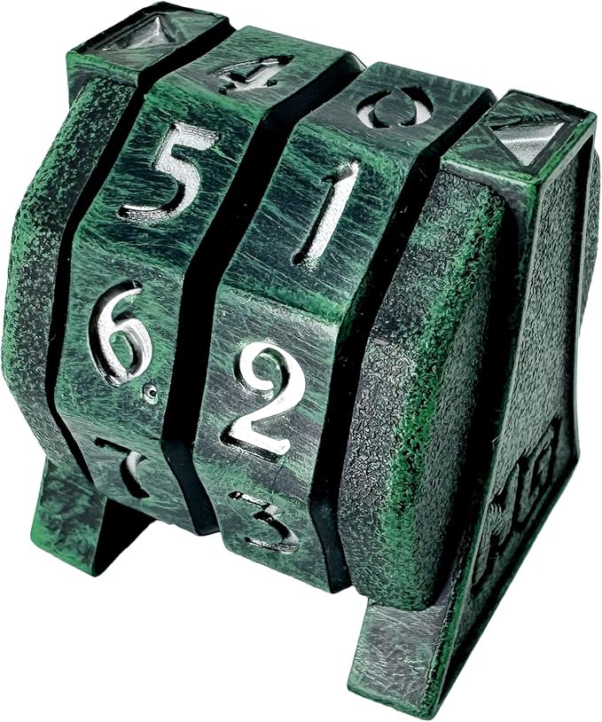 NERD GEAR Commander Essentials Kit - Ultimate Accessory for MTG Commander EDH - MTG Command Zone Tray - Health Counter - Spin Down Dice - Dry Erase Tokens (Midnight Forest)