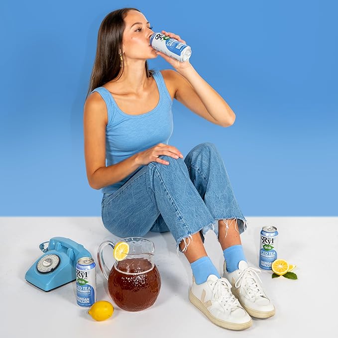 Ryl Iced Tea, Wallen's Sweet Tea, Antioxidant Superblend, No Artificial Ingredients, 16.0 Fl Oz (12-Pack)