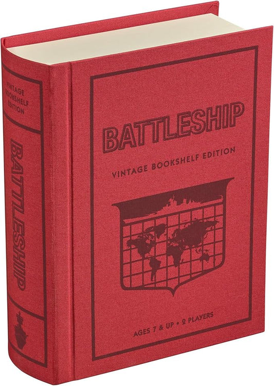 WS Game Company Battleship Vintage Bookshelf Edition