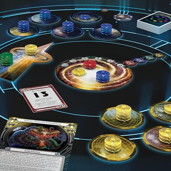 Cosmic Encounter 4th Edition Board Game by Fantasy Flight Games - Classic Intergalactic Conquest Strategy Game for Kids and Adults, Ages 14+, 3-5 Players, 1-2 Hour Playtime