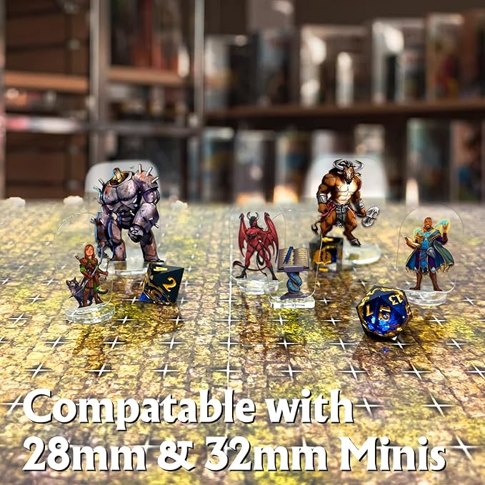 Arcknight The Texutures Pack Roleplaying Battlemaps; 16 Modular RPG Maps in 8 Double-Sided Pages, 1" Square Grid, Modular & Versatile Design for Tabletop Gaming - for Dungeons & Dragons, Pathfinder