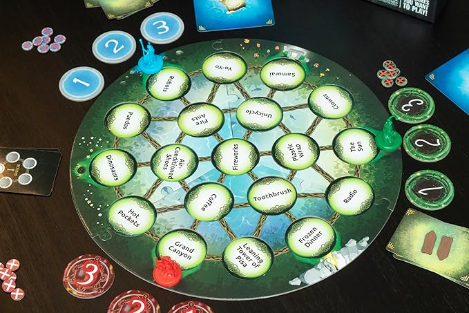 R&R Games Mystic Paths, Cooperative Board Game for Adults and Kids, Card Games for Family Night