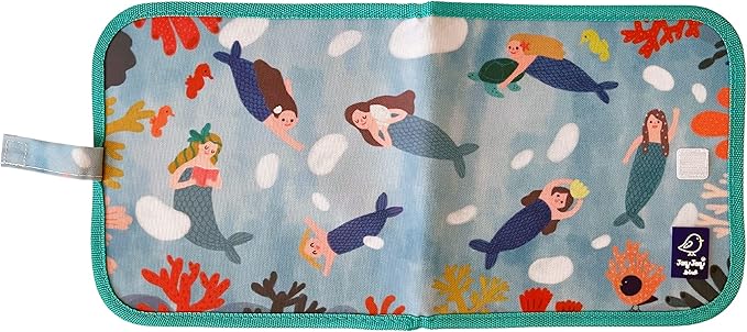 Jaq Jaq Bird Erasable Doodle Pad for Kids,Reusable Mess-Free Coloring and Toddlers Learning Toys-Chalkboard and Drawing Books-Includes 4 ButterSitx Chalks-MER