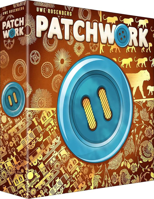 Patchwork Specials Board Game (10-Year Anniversary Edition) New Illustrations, Solo Mode & Exclusive Tokens! Strategy Game for Kids & Adults, Ages 8+, 2 Players, 30 Min Playtime, Made by Lookout Games