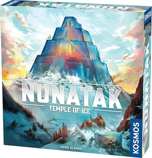 Nunatak: Temple of Ice| Strategy Game | Boardgame | Competitive Game| 2-4 Player Game | Ages 10+