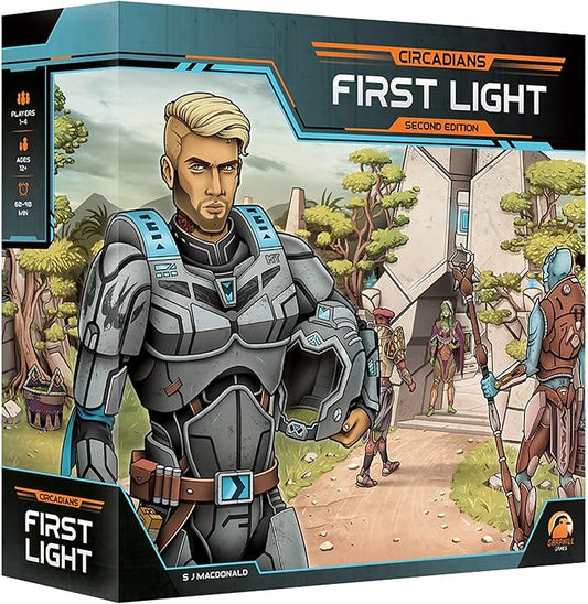 Renegade Game Studios Circadians: First Light Second Edition - Strategy Boardgame, Ages 14+, 1-4 Players, 60-90 Min