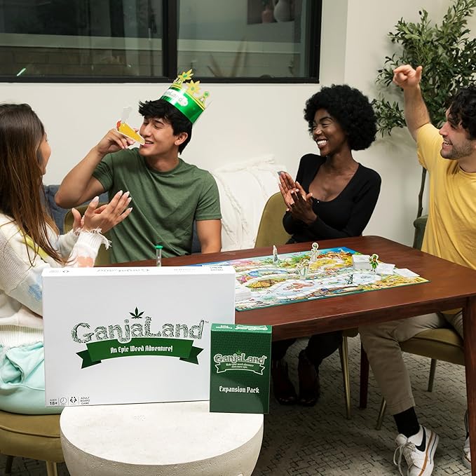 WHAT DO YOU MEME? Ganjaland EXPANSION Pack - 90 New Cards for The Epic Stoner Ganjaland Core Game