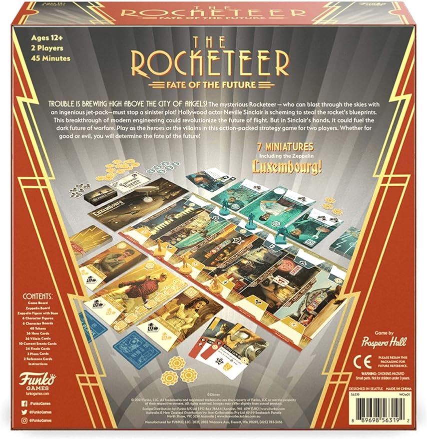Funko The Rocketeer: Fate of The Future Game