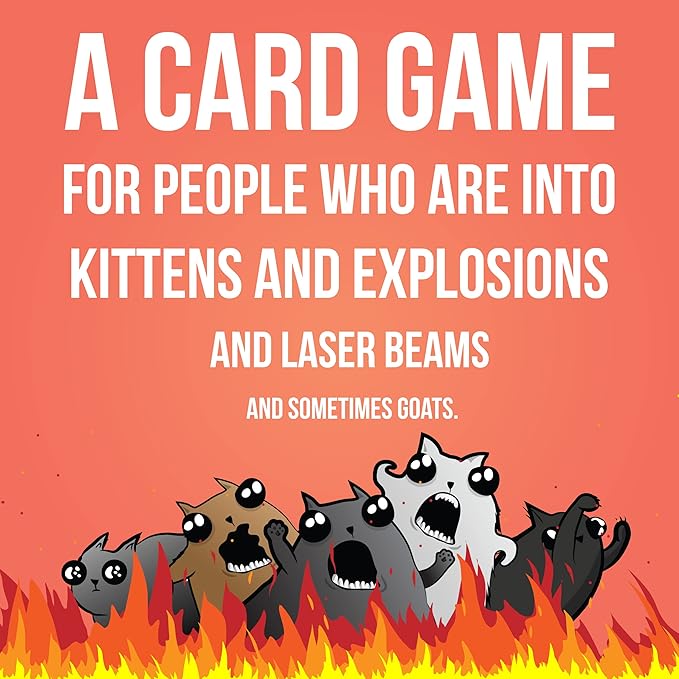 Barking Kittens Expansion Pack by Exploding Kittens, Original Game Required - 2-5 Players - Ages 7+ - 15 Minutes to Play - Party Game, Ideal for Family Night, Kids and Adults