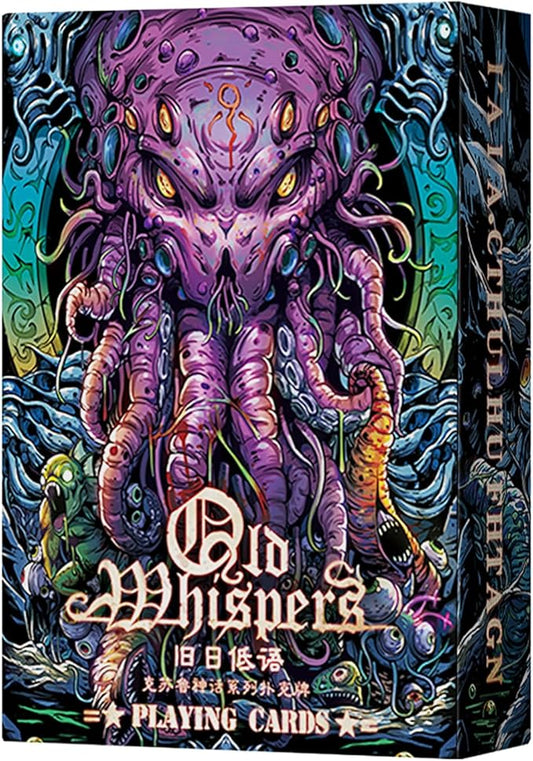 Cthulhu Poker Cards Collection Playing Cards Rare Limited Poker Cards Gift for Men or Women, Great for Cardistry,Card Games and Party (Playing Cards)