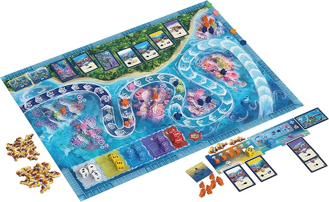 Australis | Explore The Nature of The Ocean | DICE Drafting Game | 2-4 Players | Ages 10 and UP | 60 Minute Playtime | THAMES & KOSMOS