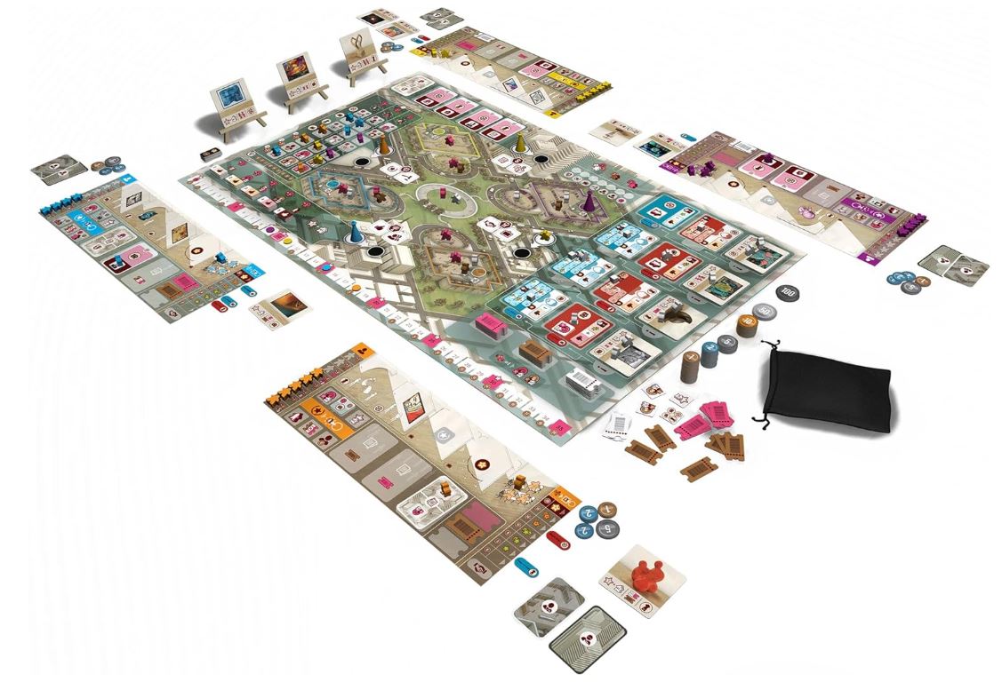The Gallerist Board Game Complete Edition