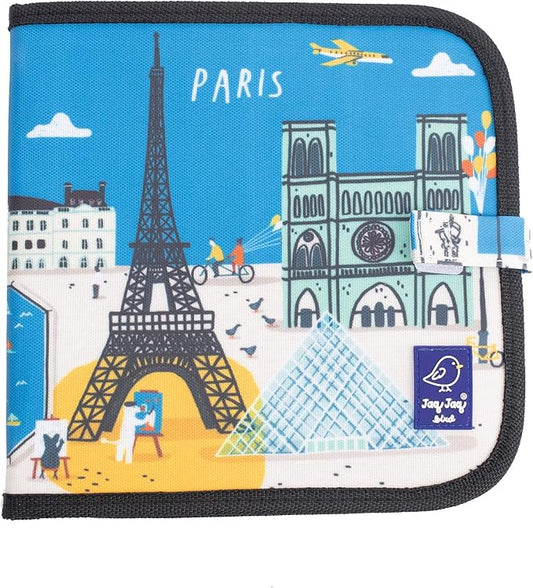 Jaq Jaq Bird Cities of Wonder Erasable Book - Paris