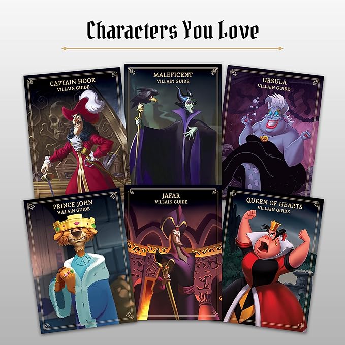 Ravensburger Disney Villainous Strategy Board Game for Age 10 and Up - 2019 Toty Game of The Year Award Winner
