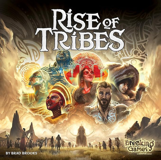 Rise of Tribes Strategy Board Game - Build, Explore, Dominate - Perfect for Family Game Nights and Board Game Enthusiasts