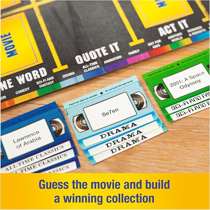 Blockbuster Trilogy Party Game for Teens and Adults, Movie Board Game Night