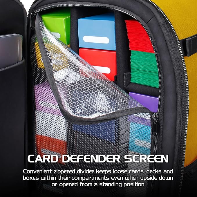 ENHANCE MTG Backpack TCG Card Storage - TCG Backpack for Deck Boxes, Sleeved Cards, Playmats, MTG Accessories