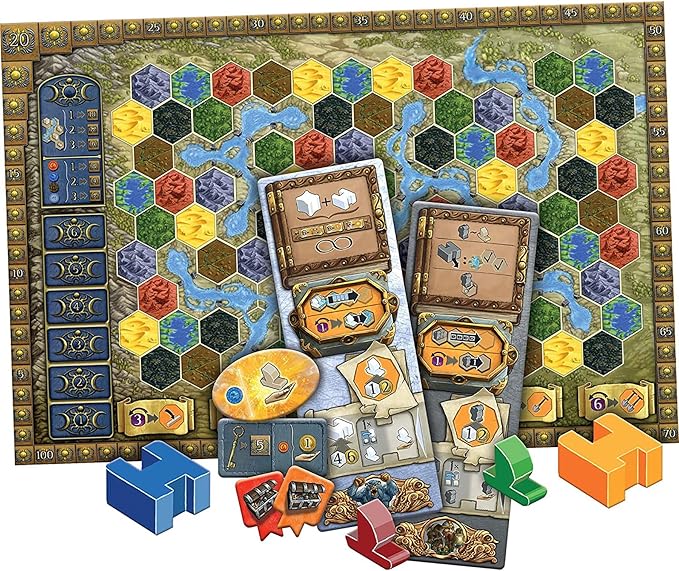 Terra Mystica: Merchants of The Seas Strategy Board Game Expansion, 2-5 Players, Ages 14+, 120 Minute Game Play