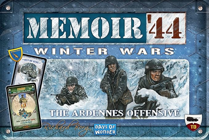 Memoir '44 Winter Wars Board Game EXPANSION - Ten Scenarios, Winter Terrain Tiles and More! Strategy Game for Kids & Adults, Ages 8+, 2 Players, 30-60 Minute Playtime, Made by Days of Wonder