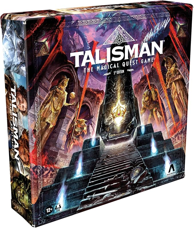 Avalon Hill Talisman: The Magical Quest Board Game, 5th Edition | Fantasy Tabletop Adventure Games | Ages 12 and Up | 2 to 6 Players | Roleplaying Strategy Games