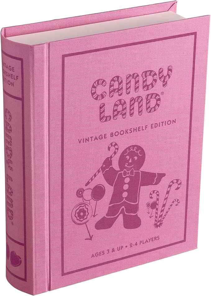 WS Game Company Candy Land Vintage Bookshelf Edition, Multi, For 2 to 4