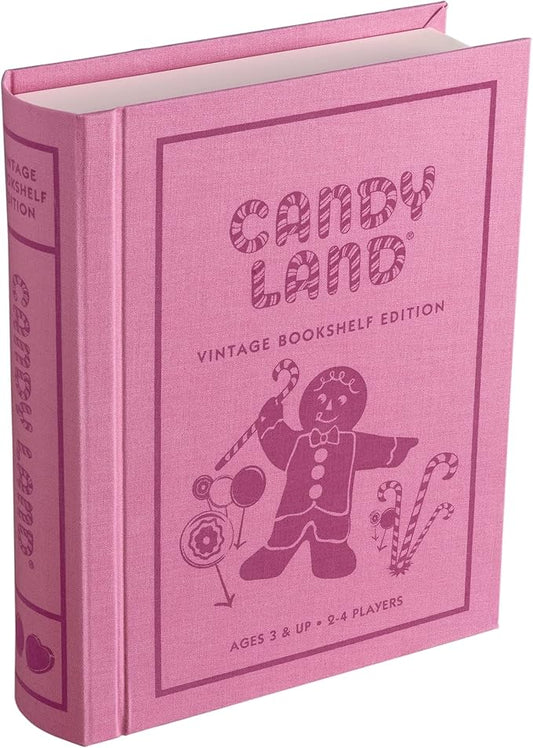 WS Game Company Candy Land Vintage Bookshelf Edition, Multi, For 2 to 4