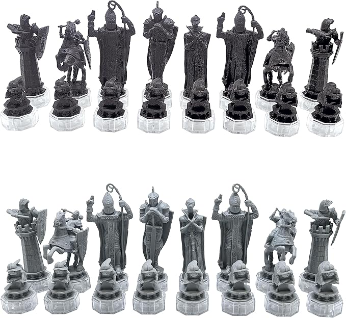 LEXiBOOK - Harry Potter Chess Games, Magnetic and Foldable Chess Board, 32 Pieces, Family Game, CGM300HP