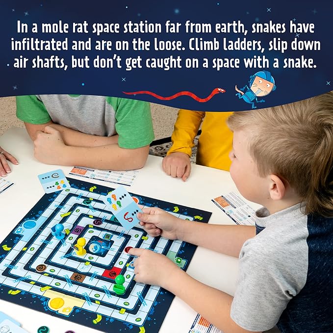 Peaceable Kingdom Space Escape – Cooperative Strategy Space Adventure Game by The Inventor of Pandemic – Use Teamwork to Win! – Great for Families with Kids Ages 7 & up