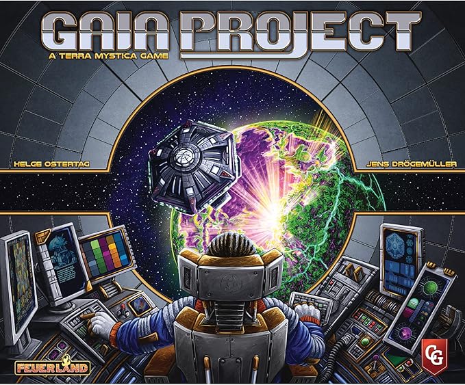 Gaia Project, Strategy Board Game, A Follow Up Game from Terra Mystica, Includes a Challenging Solo Mode, 1 to 4 Players, Ages 14 and Up