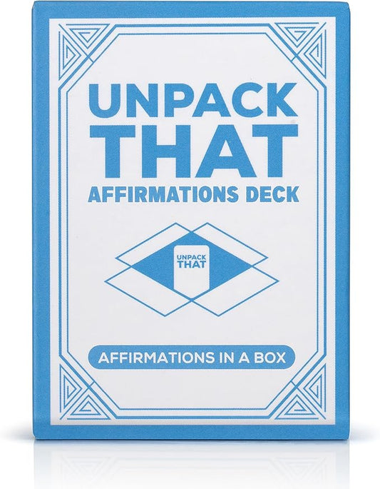 Affirmations Deck – Mindful Conversation Cards with Positive Messages | Self-Care Game for Families, Friends & Personal Growth