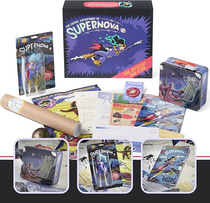 Hunt A Killer Supernova - Comic Book Mystery Game - for Fans of Sci-Fi & Puzzle Solving - Great for Game Night with Friends & Family or Date Night