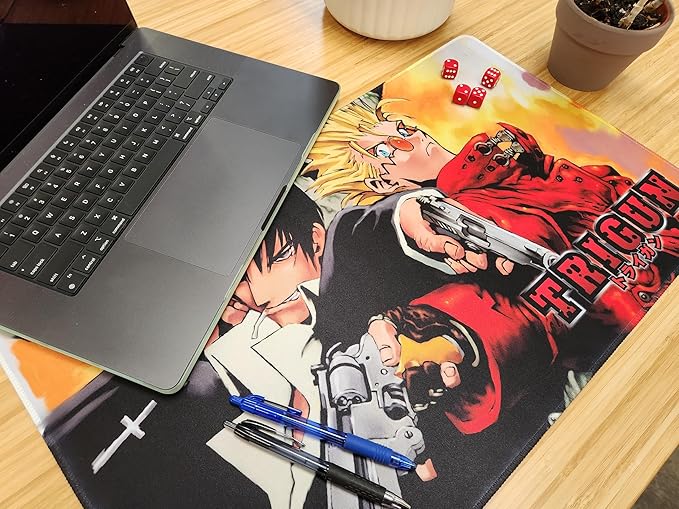 Trigun Wolfwood & VASH Playmat