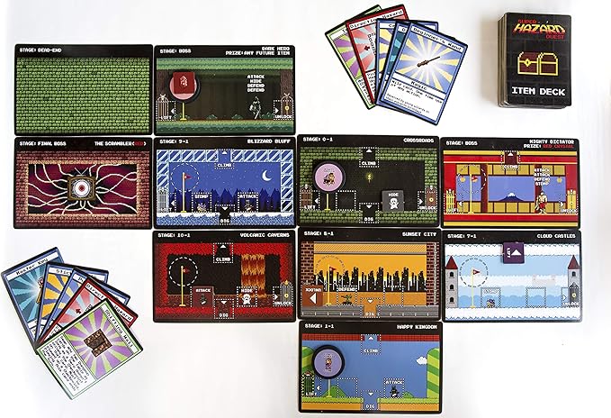 The Board-Game Played Like a Retro Pixel Video Game!
