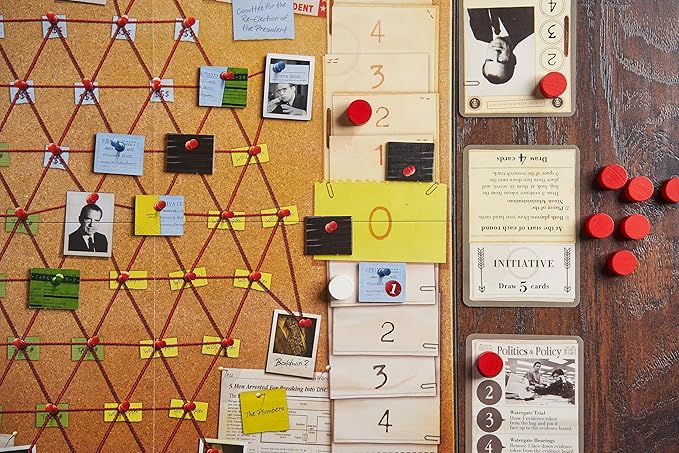 Watergate, Strategy Board Game, History of Watergate Included, 2-Player Game of The Year 2019, Ages 12 and Up, 30-60 Minute Playtime, Cover Color May Vary