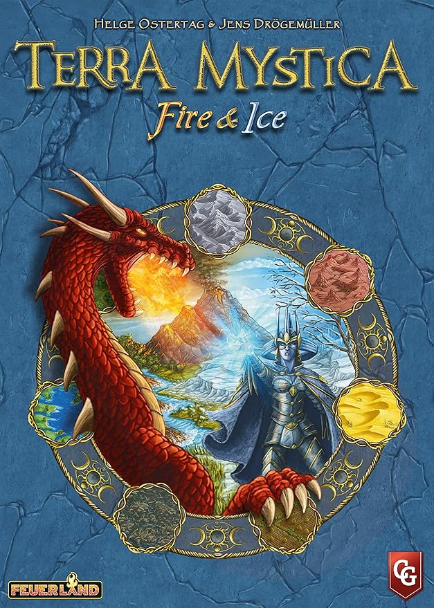 Terra Mystica Fire & Ice, Expansion, Strategy Board Game, Terra Mystica Core Game Required to Play, 6 New Factions Introduced, Ages 14 and Up