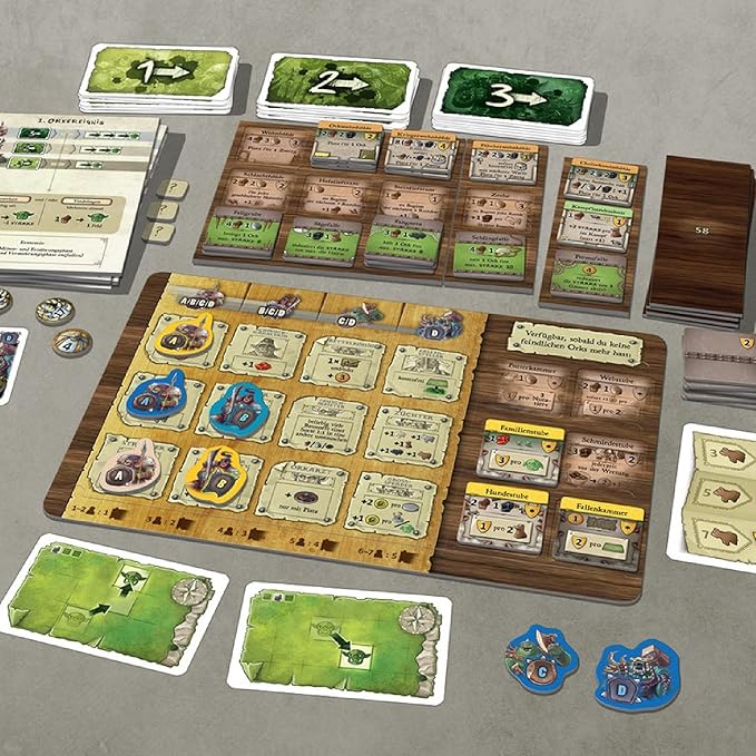 Caverna The Cave Farmers Frantic Fiends Board Game Expansion | Cooperative Farming Strategy Game for Adults and Kids | Ages 12+ | 1-7 Players | Avg. Playtime 30-210 Minutes | Lookout Games