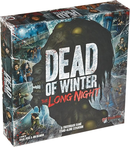Plaid Hat Games Dead of Winter The Long Night Board Game Expansion - Post-Apocalyptic Survival Game, Strategy Game for Kids & Adults, Ages 13+, 2-5 Players, 1-2 Hour Playtime, Made